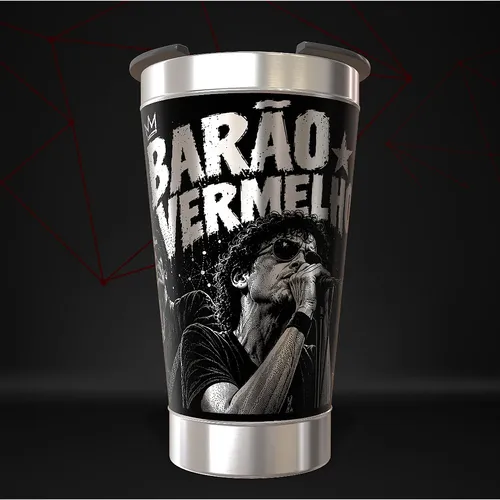 Copo Barão Vermelho Térmico Musica Personalizado — foto 4