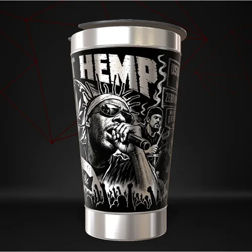 Copo Planet Hemp Térmico Musica Personalizado — foto 3