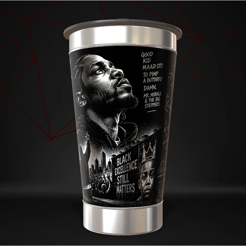 Copo Kendrick Lamar Térmico Musica Personalizado — foto 3