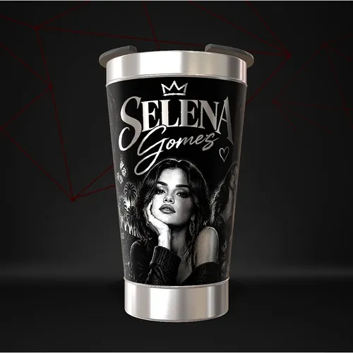 Copo Selena Gomez Térmico Musica Personalizado