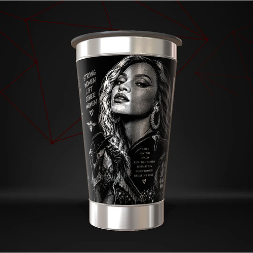 Copo Beyoncé Térmico Musica Personalizado — foto 3