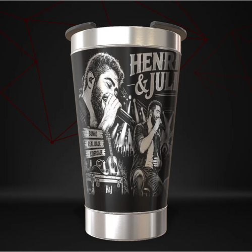 Copo Henrique & Juliano Térmico Musica Personalizado — foto 3