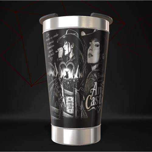 Copo Ana Castela Térmico Musica Personalizado — foto 3