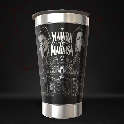 Copo Maiara & Maraisa Térmico Musica Personalizado