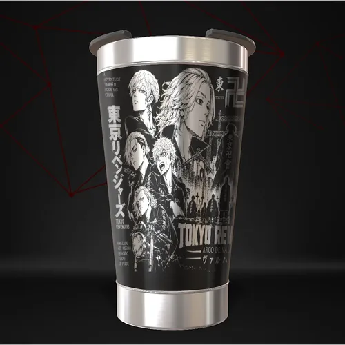 Copo Tokyo Revengers - Valhalla Térmico Anime Personalizado — foto 3