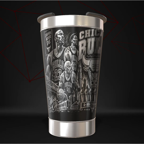 Copo Chicago Bulls - Legends Térmico Nba Personalizado — foto 3