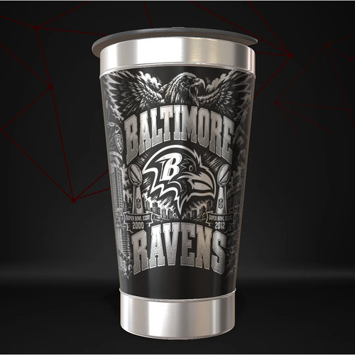 Copo Baltimore Ravens - Legends Térmico Nfl Personalizado