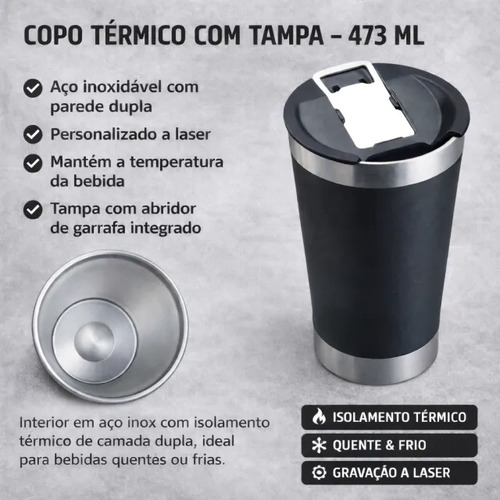 Copo Baltimore Ravens - Legends Térmico Nfl Personalizado — foto 4