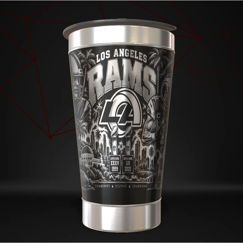 Copo Los Angeles Rams - Legends Térmico Nfl Personalizado